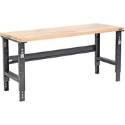 Global Industrial Black/Maple / 30"L x 72"W x 3"H / Industrial Workbenches