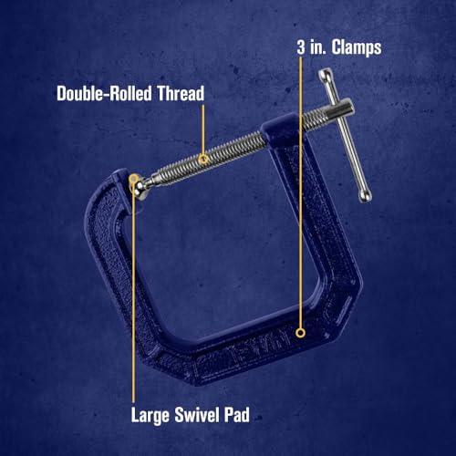 IRWIN 3 in / Deep Throat / Multi C-Clamps