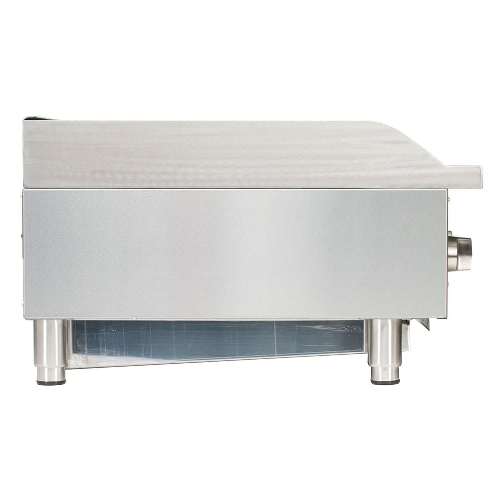 Food Equipment Countertop 48" S/S Radiant Gas Charbroiler by Globe – Stainless Steel, Model GCB48G-SR
