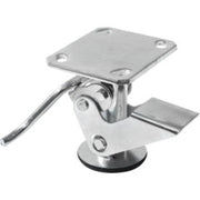 Floor Lock for 6" Casters by Global Industrial – 4"L x 8"W x 7"H, Zinc-plated Steel, Model 241851C