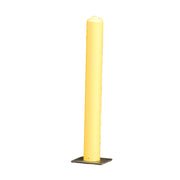 Poly Bollard Post by Eagle – High-Density-Polyethylene, Yellow, Model 1733
