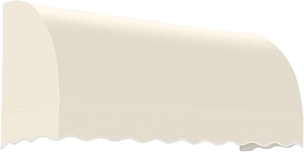 Awntech 10' Savannah (124.5"-31"-24") Waterfall Closed-Sides Awning, Linen
