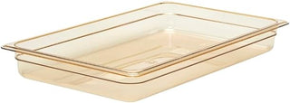 Cambro 12HP150 Food Pan 1/1 X 2" H-Pan Amber Case of 6