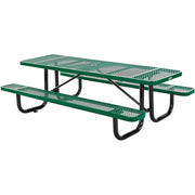 Global Industrial Green / Industrial / 96D x 62W x 29.5H in Picnic Tables