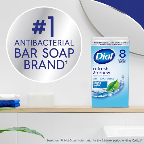 Dial Spring Water / 4 Ounce (Pack of 32) / White Soaps