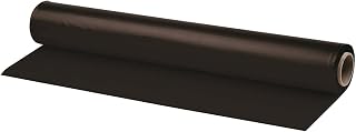 AbilityOne 8135005796487 Skilcraft Plastic Sheet, Black, 20' x 100'