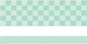 Teacher Created Resources Cool for School Green Checkers Straight Border Trim (TCR9311)
