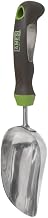 AMES 2445400 Stainless Steel Hand Soil Scoop with Ergo Gel Grip, 13-Inch, Gray