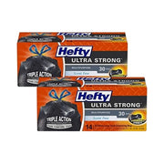 Hefty 14 Count (Pack of 2) / Black / 30.0 gallons Trash Bags & Liners