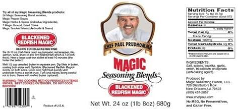 Magic Seasoning Blends - Blackened Redfish Seasoning, 5 Lb -- 1 Each