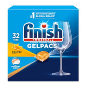Finish 32 Count (Pack of 1) / Orange / 32 Count Dishwasher Detergent