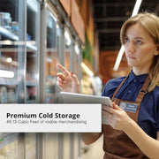 Traulsen (2) Split Glass Doors / Silver / 45.13 cubic_feet Refrigerators