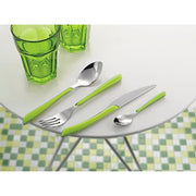 Amefa 32 Piece Cutlery Set for 8 People / Green / Modern Flatware Sets