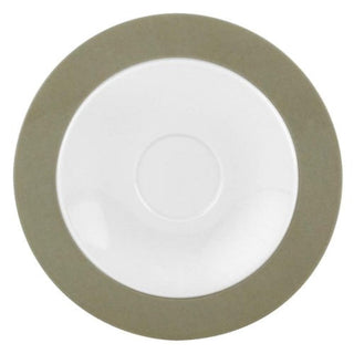 Ubiquity Willow Green Rim Saucer by Lenox – 5", Porcelain, Willow Green, Model 762705