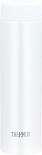 Thermos Water Bottle, Vacuum Insulated Pocket Mug, 6.1 fl oz (180 ml), White JOJ-180 WH (Small Capacity Model)