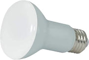 Satco S9633 6.5W LED R20 Reflector Light Bulb, 5000K, White
