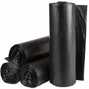 Berry Global Prime Source 1.7 Mil Black Low Density Coreless Can Liner Roll, 38 x 57 inch - 100 per case.