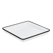American Metalcraft White, Black Rimmed / 28 oz. / 1 Serving Bowls