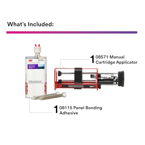 3M 08115 Adhesive & Applicator / Tan / 1 Tile Epoxy Adhesives