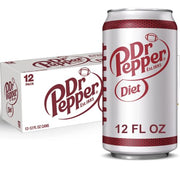 DR PEPPER Diet / 12 Fl Oz (Pack of 12) / Rich brown Soft Drinks