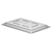 Cambro 1826CCW135 Camwear Flat Food Storage Cover (18 x 26-Inch – Polycarbonate, Clear, NSF)