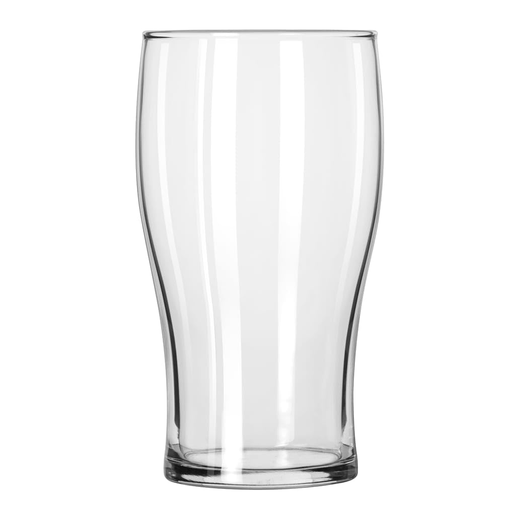 Clear 20 Ounce Pub Glass - 24 / CS by Libbey – 20 US fl. oz., 20.0 fluid_ounces, Glass, Clear, Pack of 24