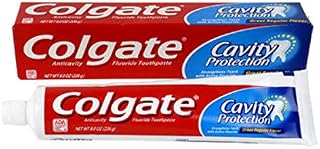 Colgate Cavity Protection Fluoride Toothpaste, Great Regular Flavor - 8 oz