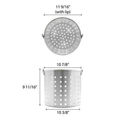 Thunder Group Silver / 24 Quart / 24.0 quarts Steamers