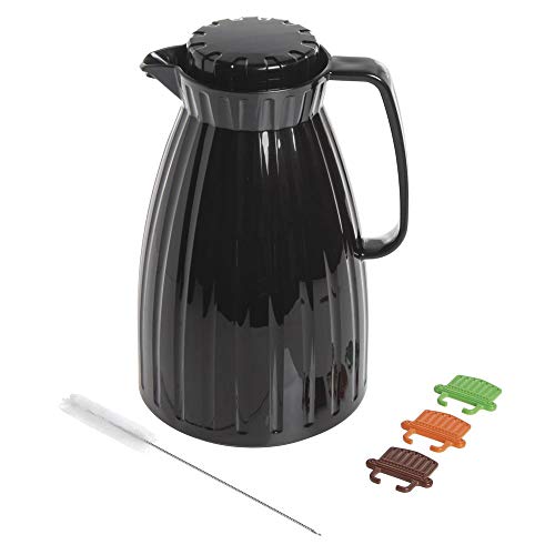 HUBERT Black / 67.6 Ounces / 2.0 liters Coffee Servers