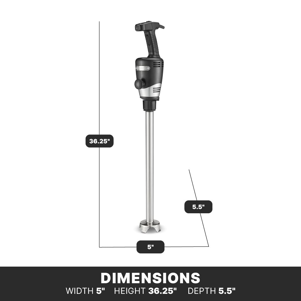 Waring 21" Shaft / Stainless Steel / Immersion Blenders Countertop Blenders
