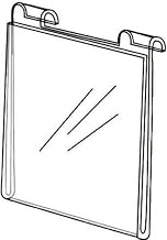 11" x 8 1/2" Acrylic Gridwall Sign Holder, Horizontal, 45549