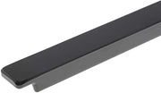4S SmartFit Black Melamine Spacer Bar - 1"W x 20 7/8"L