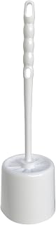 Carlisle FoodService Products Sparta Toilet Bowl Brush with Caddy, 16 Inch, White