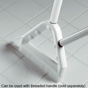 Tile and Grout Brush by Carlisle – Polyester Bristle, Plastic Handle, White, Model 4132302