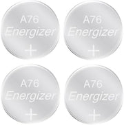 Energizer LR44/A76 Alkaline Batteries, 1.5V, Pack of 4