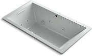 Kohler K-1173-XHGH-95 Underscore Rectangle Bathtub, Ice Grey