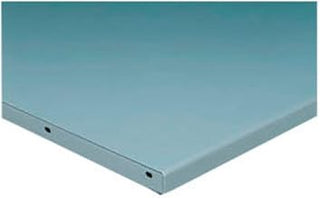 Global Industrial Workbench Top - Steel Square Edge, 12 Gauge Steel, Gray, 60" W x 36" D x 1-3/4" Thick