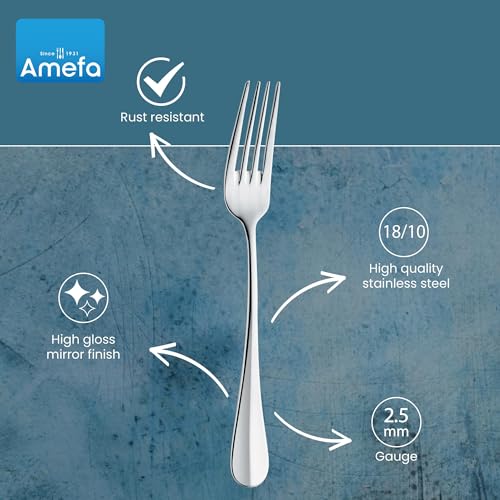 Amefa Baguette / 3.35" H x 9.84" L x 4.5" W / Casual Dinner Knives