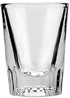 Anchor Hocking Shot Glass, Round Shot Glass with Heavy Base, Clear Glass 1 X 2 oz