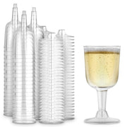 Stock Your Home 80 / 2 Pack Pack of 40 / Clear Cups