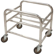 Bulk Mover Cart by Global Industrial – Aluminum, Gray, Model LUGCT1BK6