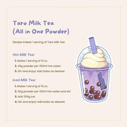 Bossen Taro / 35.2 Ounce (Pack of 1) / 1 Bubble Tea Tapioca Pearls
