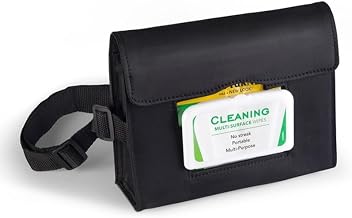 PDI Sani-Professional, Table Turners Table Wipe Belt Pak Black, Nylon, 7.5" Length x 6.5" Width | 1 Each