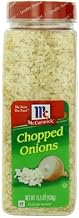 McCormick Chopped Onion, 15.5 Ounce -- 12 per case.