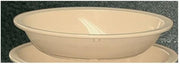 Yanco NS-048T Nessico Oval Bowl, 48 oz Capacity, 10.75" Length, 7.75" Width, 2.5" Height, Melamine, Tan Color, Pack of 24