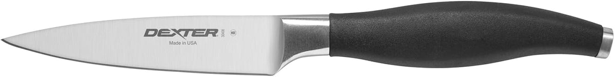 Dexter Russell 30408 iCut-PRO Paring Knife, 3-1/2", Forged, Comfortable Non-Slip Santoprene Handle, NSF Certified​​‌‌​​‍​​‌‌‌‌​‍​‌​​‌​‍​​‌‌‌‌‍​​‌‌‌‌‍​​‌‌​​‍​​‌‌‌‌‍​​‌​‌‌‍​​​‌‌‌‍​​‌‌​​‍​​‌​‌‌‍​​