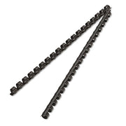 Fellowes 3/8" / 3/8", 25 Pack / Black Combs & Spines