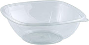 Anchor Packaging 4540849 Clear 48 Ounce Square Bowl - 150 / CS