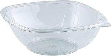 Anchor Packaging 4540849 Clear 48 Ounce Square Bowl - 150 / CS