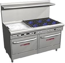 Southbend 4601AA-2GL Range, 60" Wide, 6 Burners With Standard Grates (33,000 Btu
